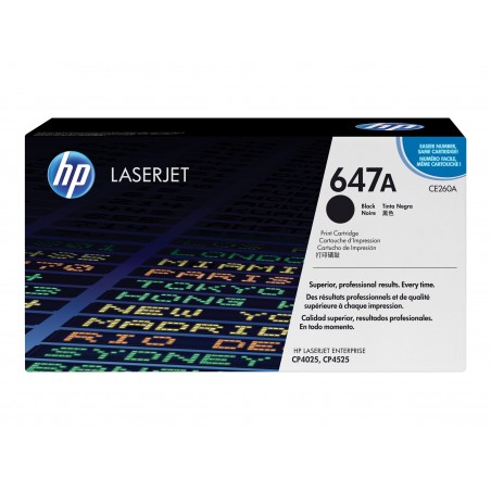 HP 647A - noire - original - toner HP 647A - noire - original - toner