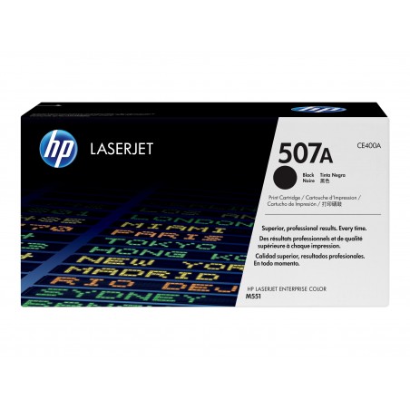 HP 507A - noire - original - toner HP 507A - noire - original - toner