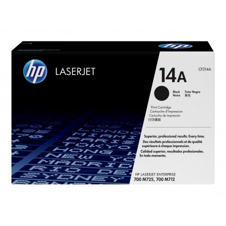 HP 14A - noire - original - toner HP 14A - noire - original - toner