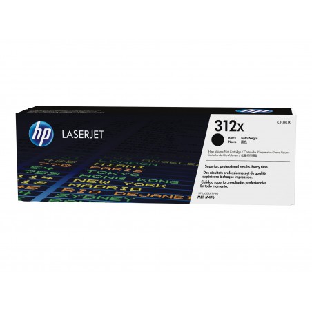 HP 312X - à rendement élevé - noire - original - toner HP 312X - à rendement élevé - noire - original - toner