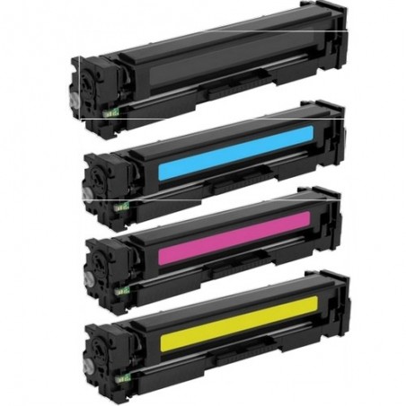 Toner équivalent à HP 201A Pack de 4 4 Couleurs Toner équivalent à HP 201A Pack de 4 4 Couleurs